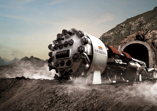 호반TBM이 수도권 광역급행철도(GTX) A노선 5공구의 Gripper TBM 건설공사를 수주했다.<호반건설 제공>